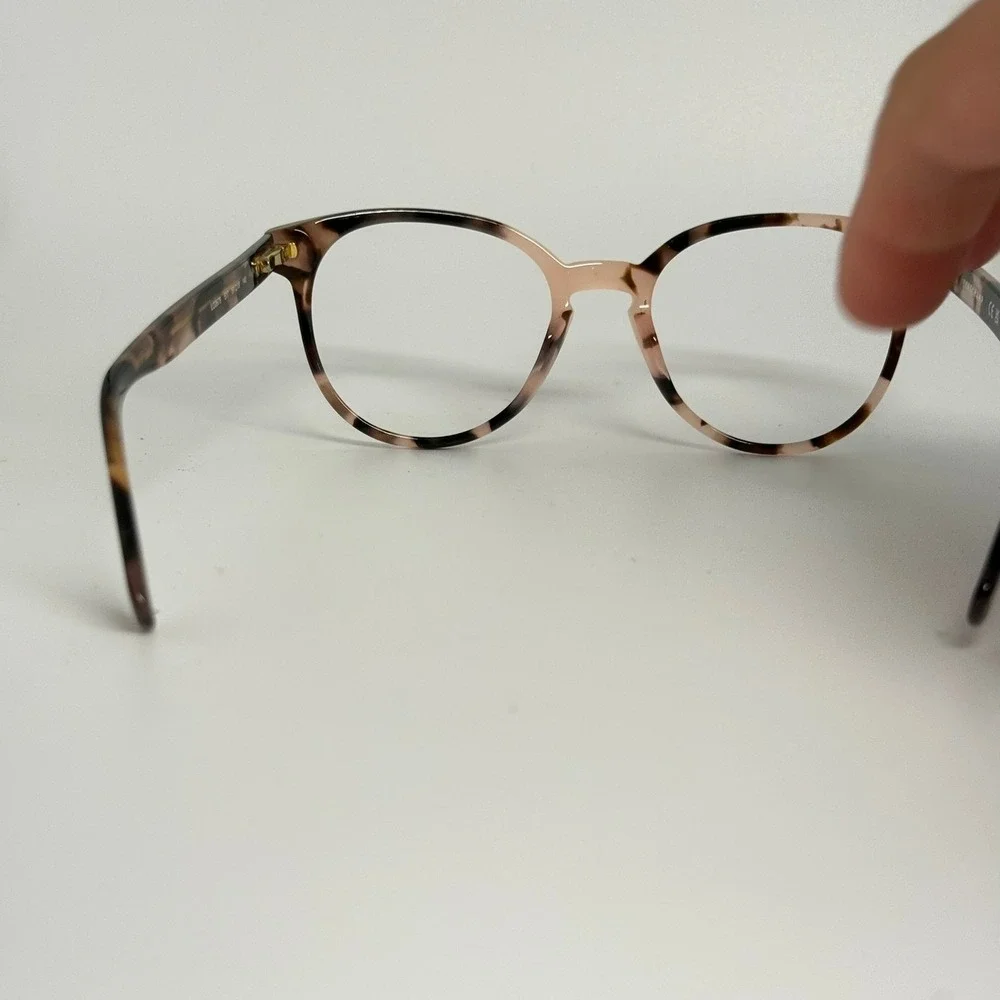 Longchamp LO2679 517 Pink Tortoise Shell Round Eyeglasses Frames 51-19-140